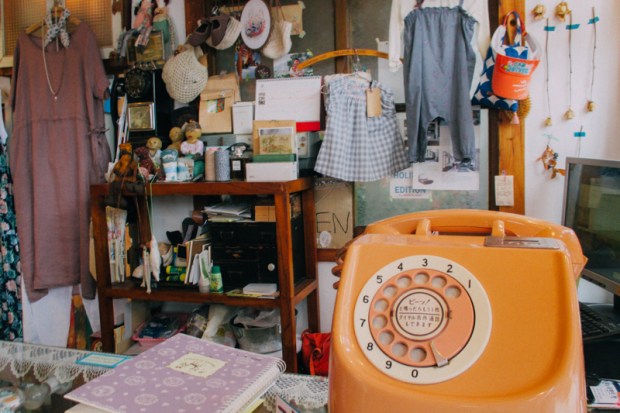 Store in Korea with vintage style